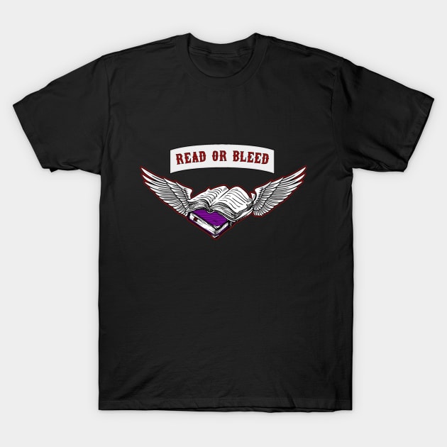 Flo - Read or Bleed T-Shirt by Forsakendusk